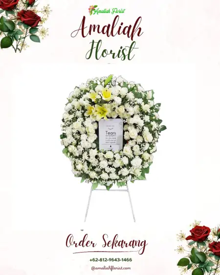 Krans Bunga Duka 19 Ilir